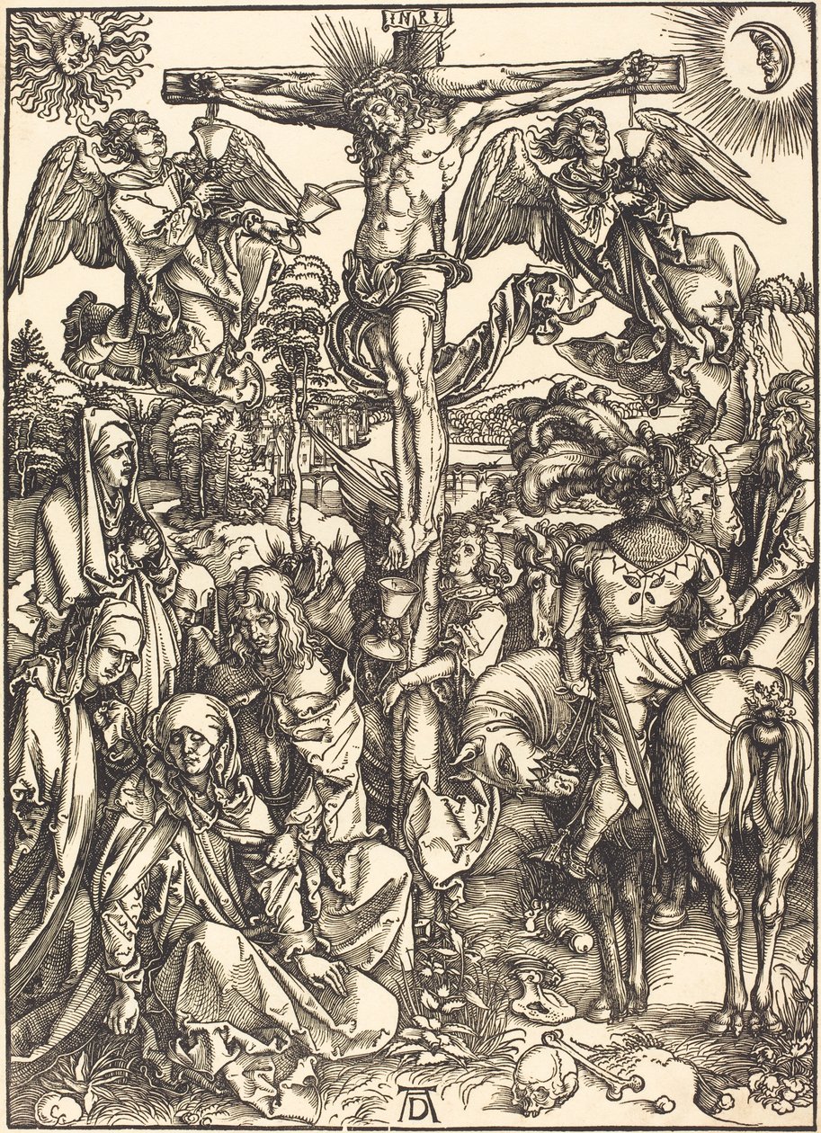 La grande Passione:  La crocifissione da Albrecht Dürer