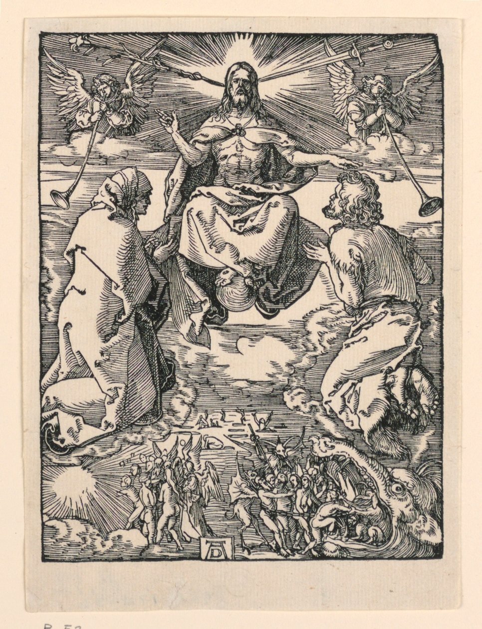 Il Giudizio Universale, dalla Serie La Piccola Passione da Albrecht Dürer