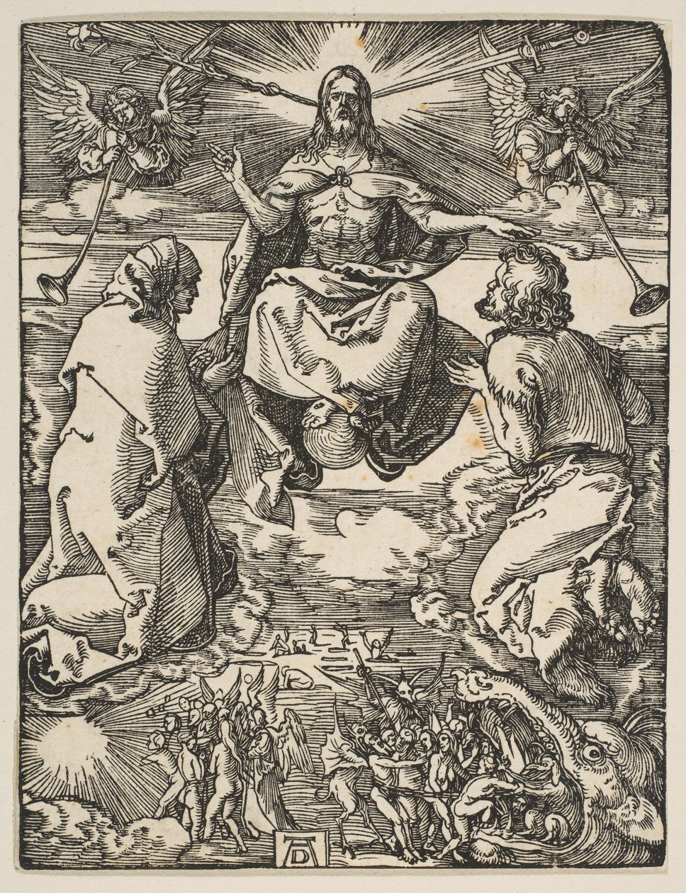 Il Giudizio Universale, dalla Piccola Passione da Albrecht Dürer