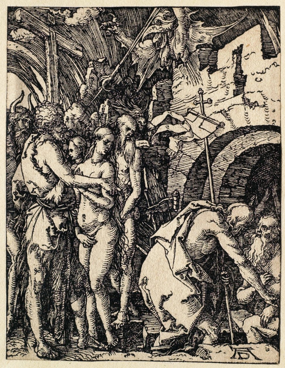 La piccola Passione: Cristo nel Limbo da Albrecht Dürer