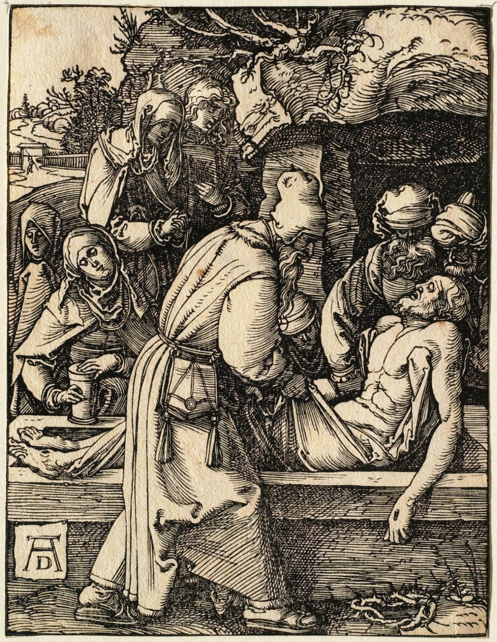 La piccola Passione: La deposizione da Albrecht Dürer