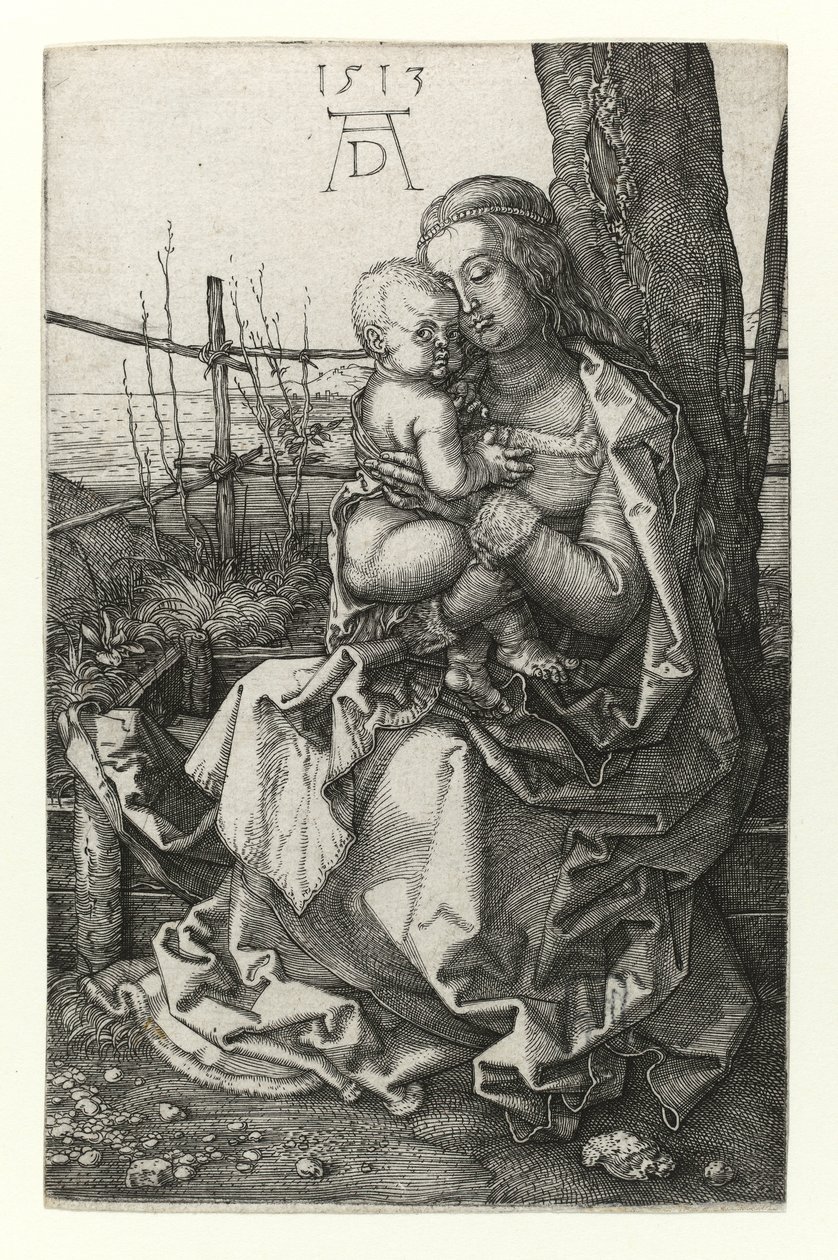 La Madonna seduta vicino all