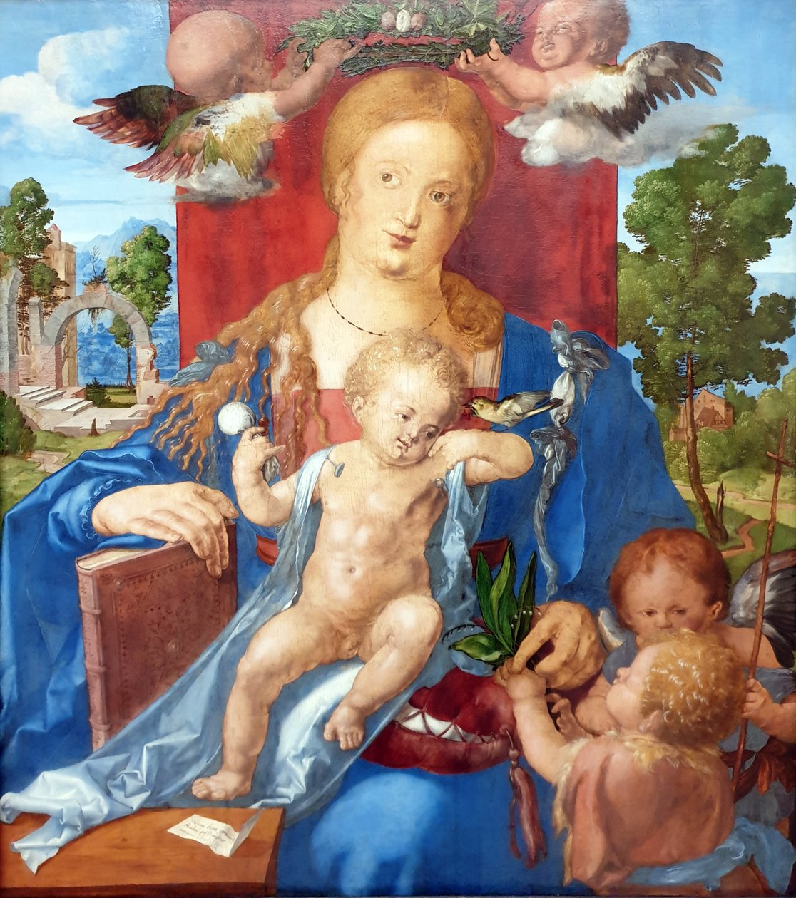 La Madonna con il lucherino da Albrecht Dürer