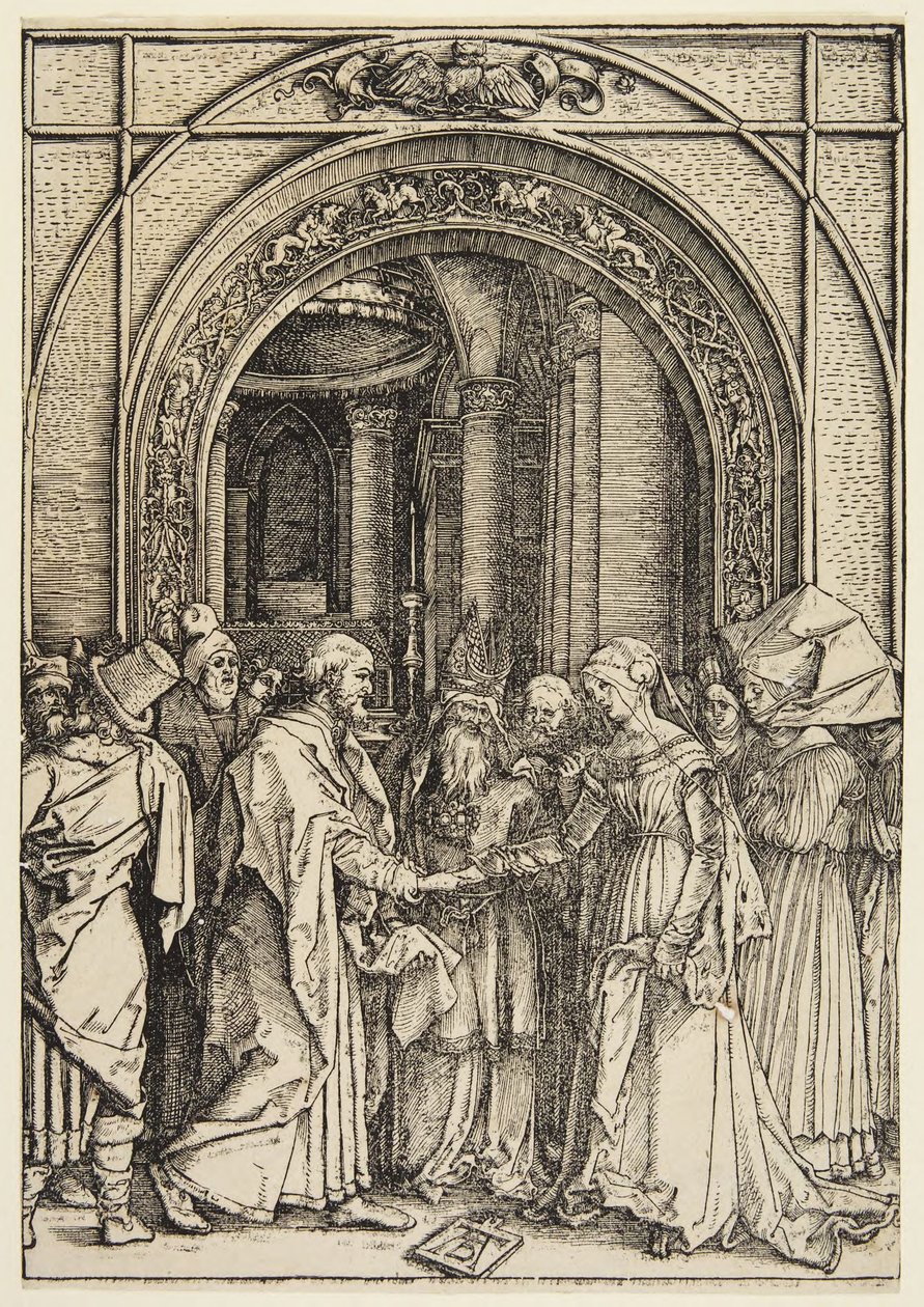 Lo sposalizio della Vergine da Albrecht Dürer