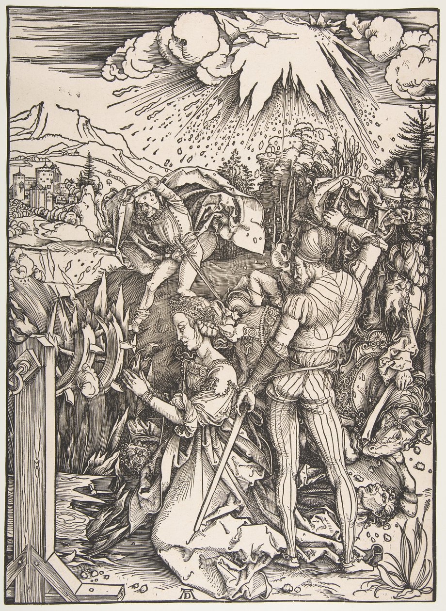 Il martirio di santa Caterina da Albrecht Dürer