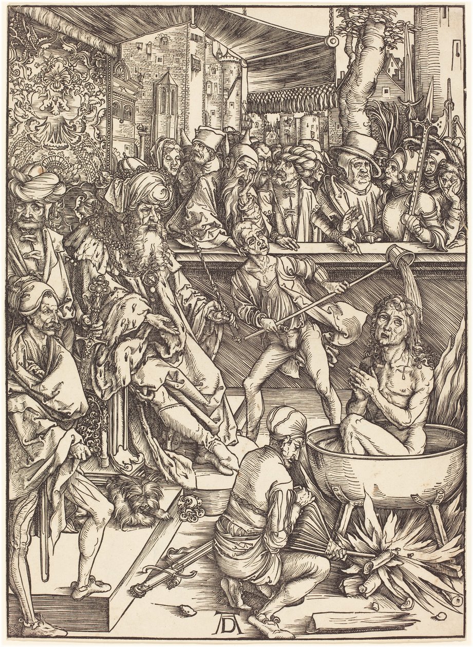 Il martirio di San Giovanni da Albrecht Dürer