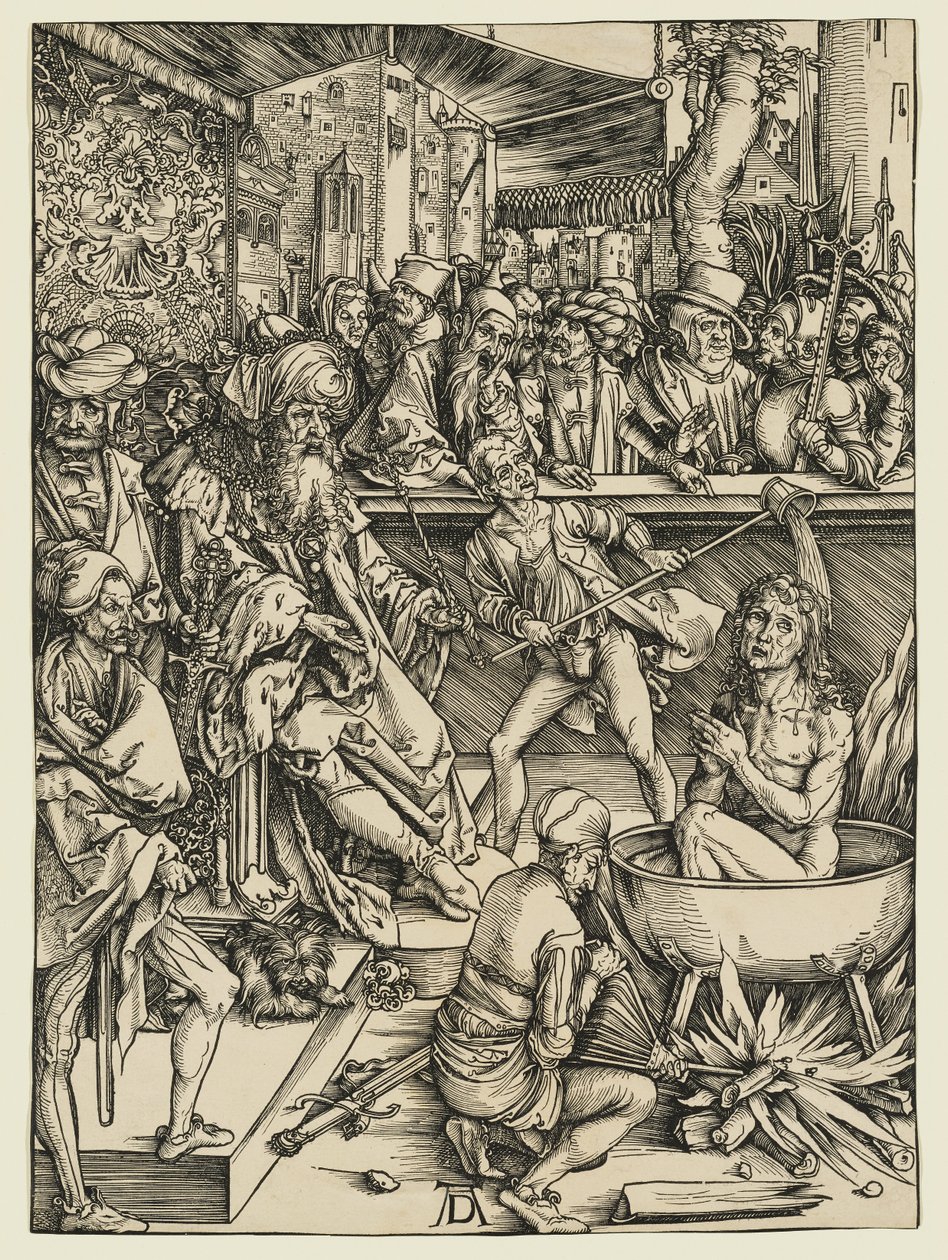 Il martirio di San Giovanni da Albrecht Dürer