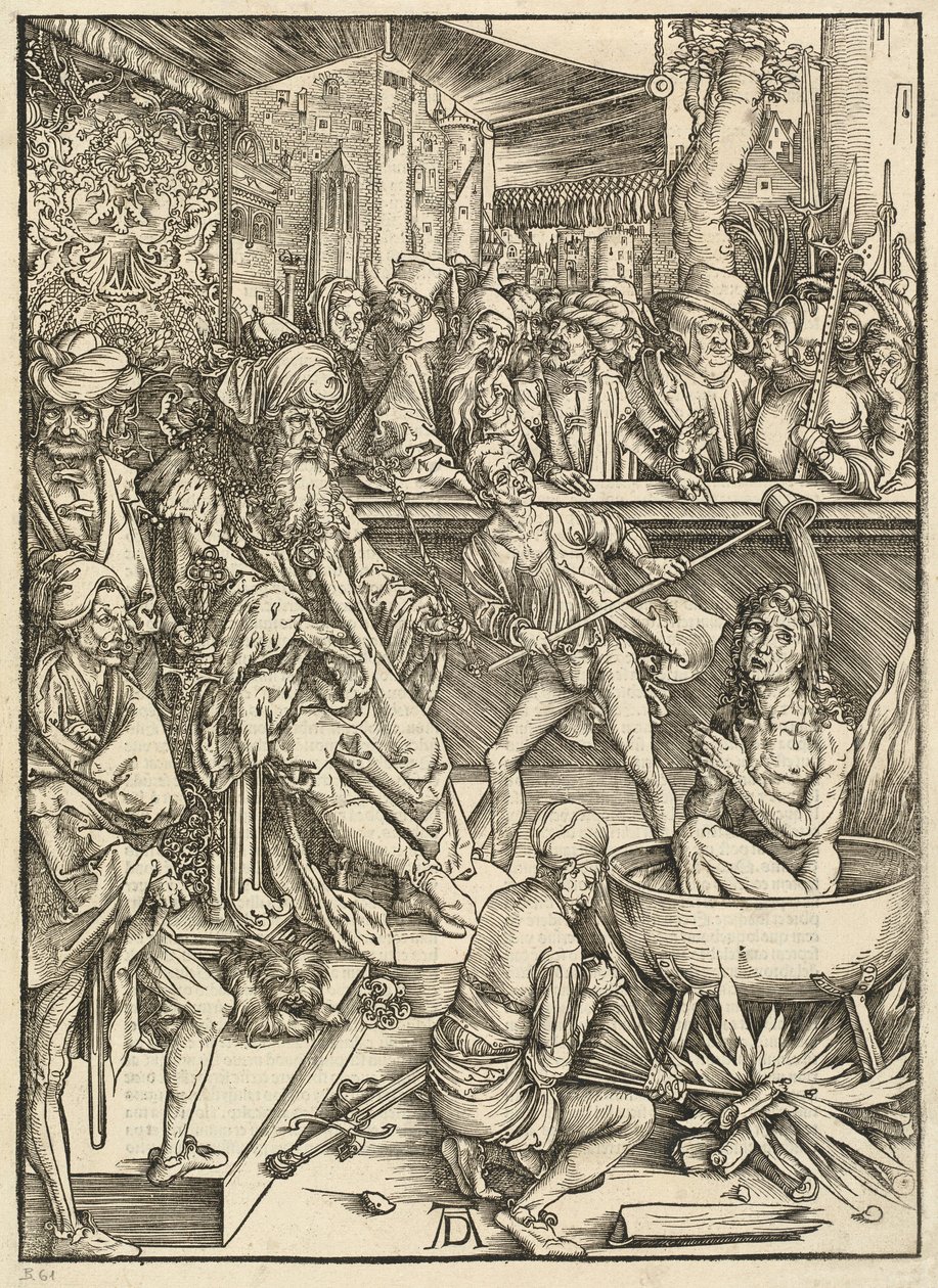 Il martirio di San Giovanni da Albrecht Dürer