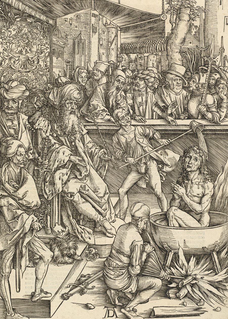 Il martirio di San Giovanni da Albrecht Dürer