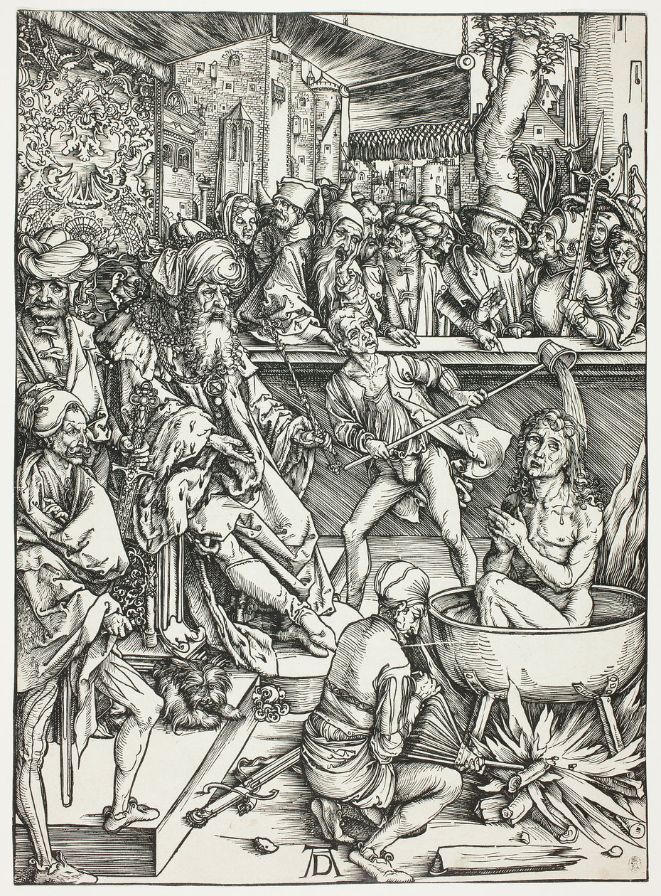 Il Martirio di San Giovanni, dall