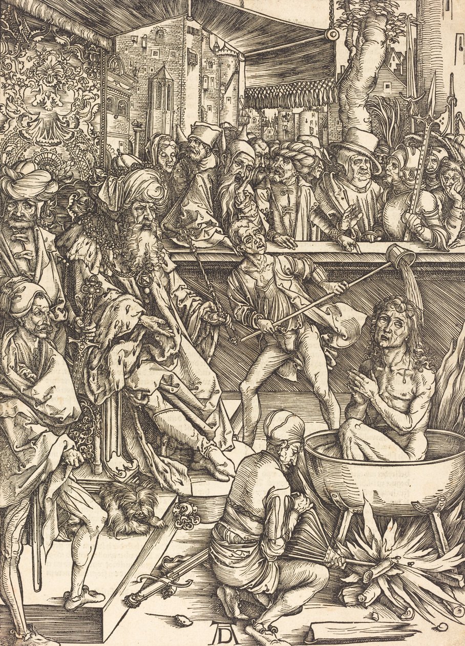 Il martirio di San Giovanni da Albrecht Dürer