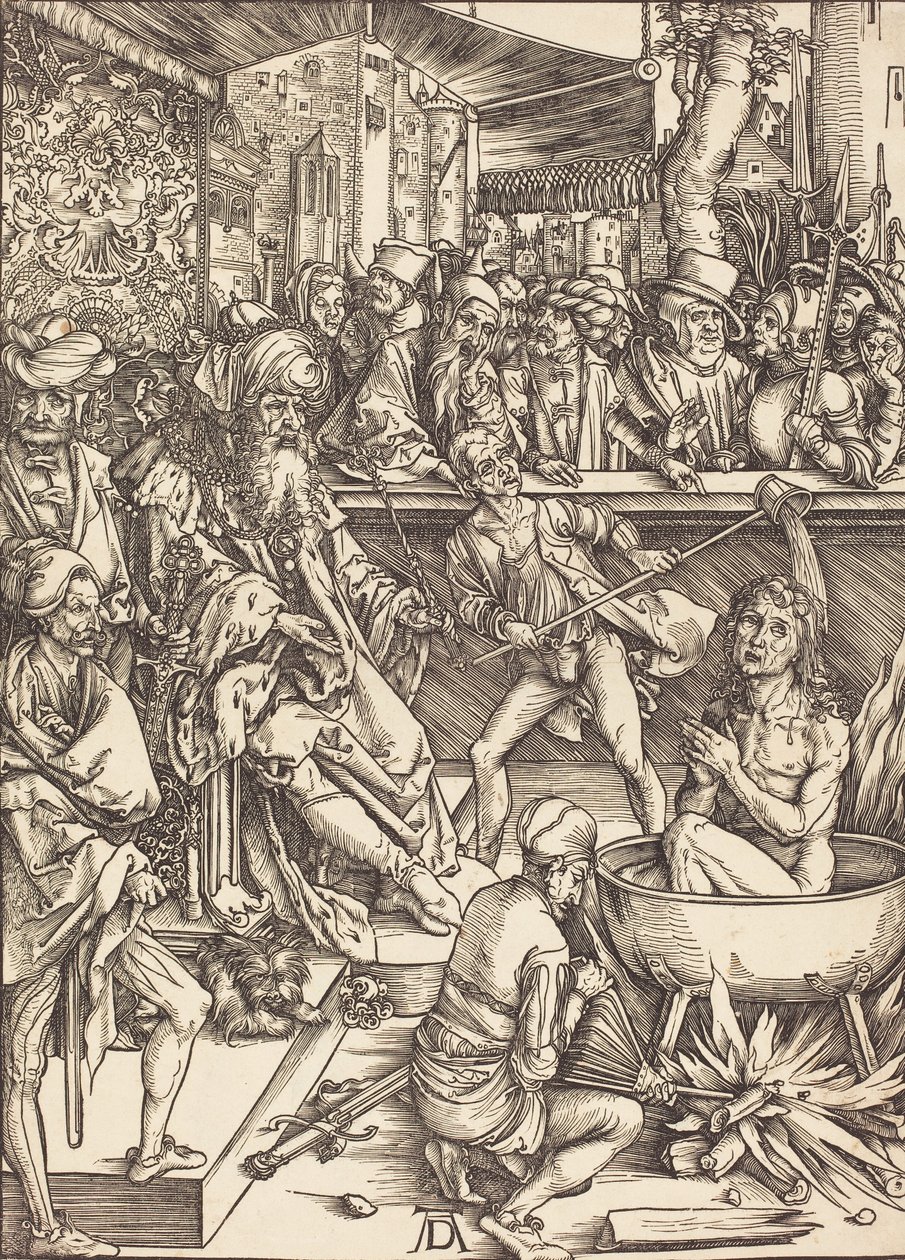 Il martirio di San Giovanni, probabilmente c. 1496-1498 da Albrecht Dürer