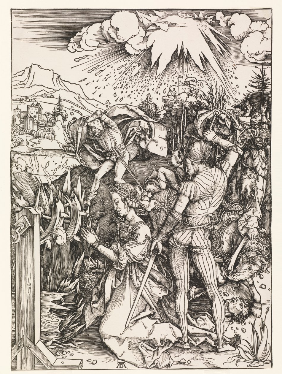 Il martirio di Santa Caterina da Albrecht Dürer