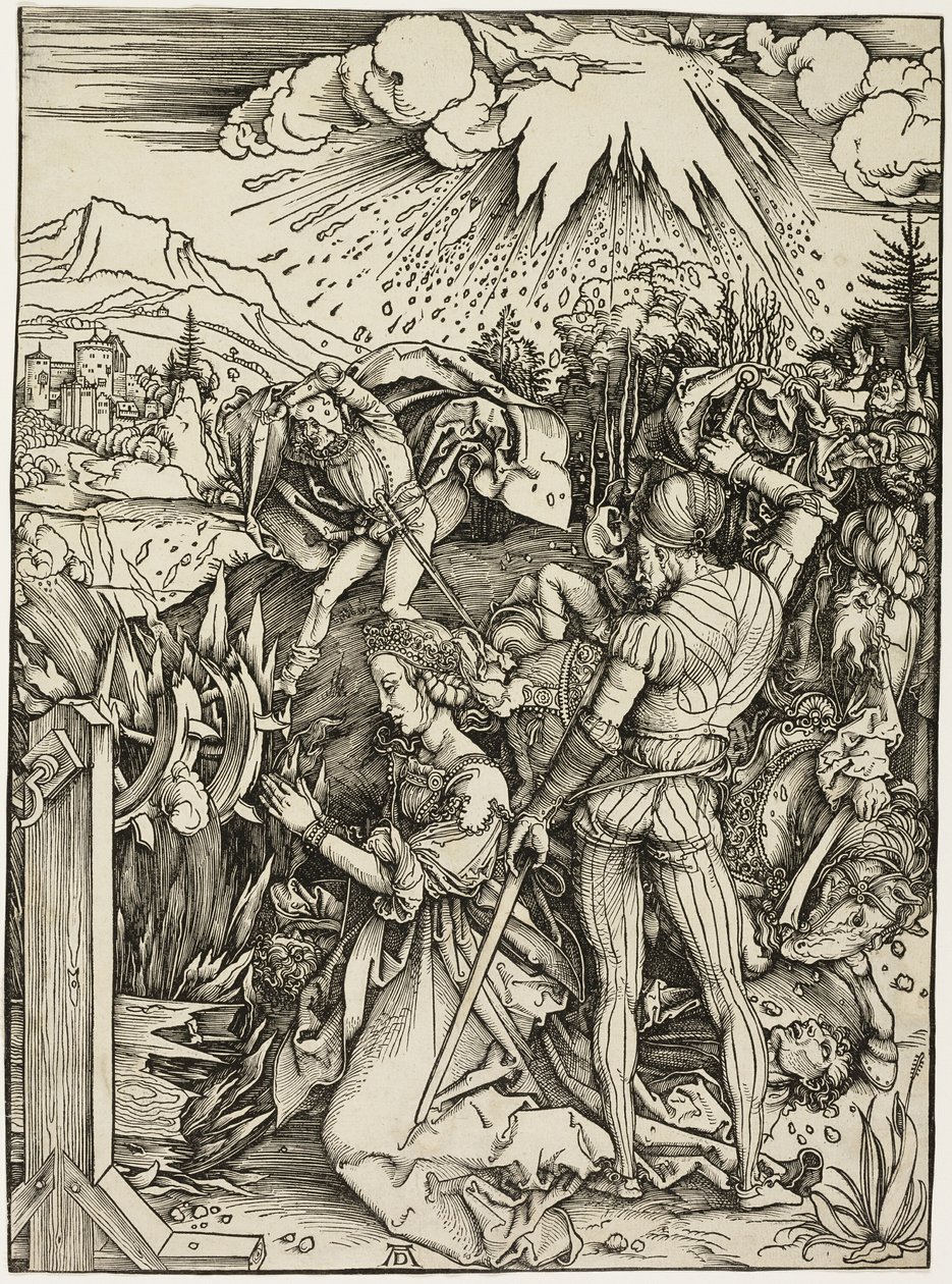 Il martirio di Santa Caterina da Albrecht Dürer