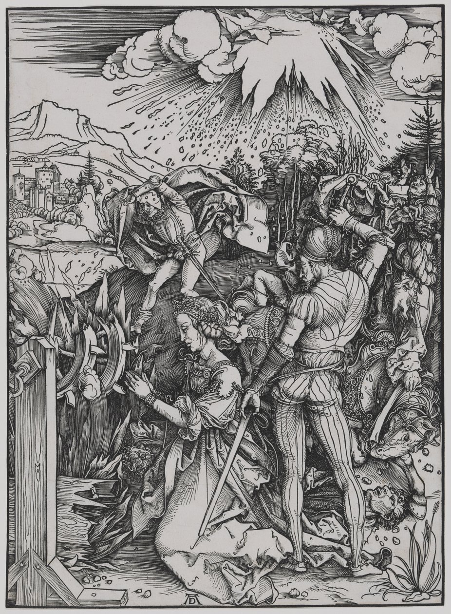Il martirio di Santa Caterina da Albrecht Dürer