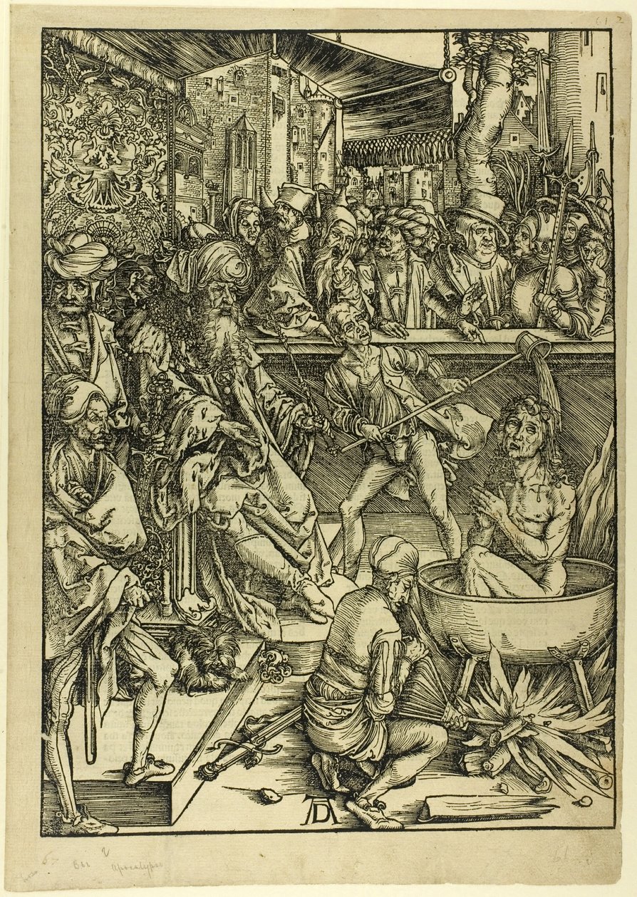 Il martirio di San Giovanni, da L