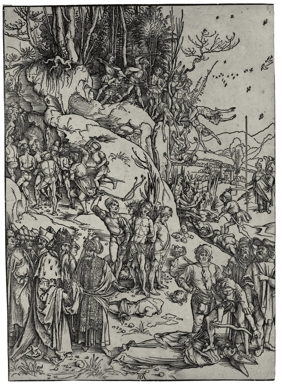 Il martirio dei diecimila, 1497 da Albrecht Dürer