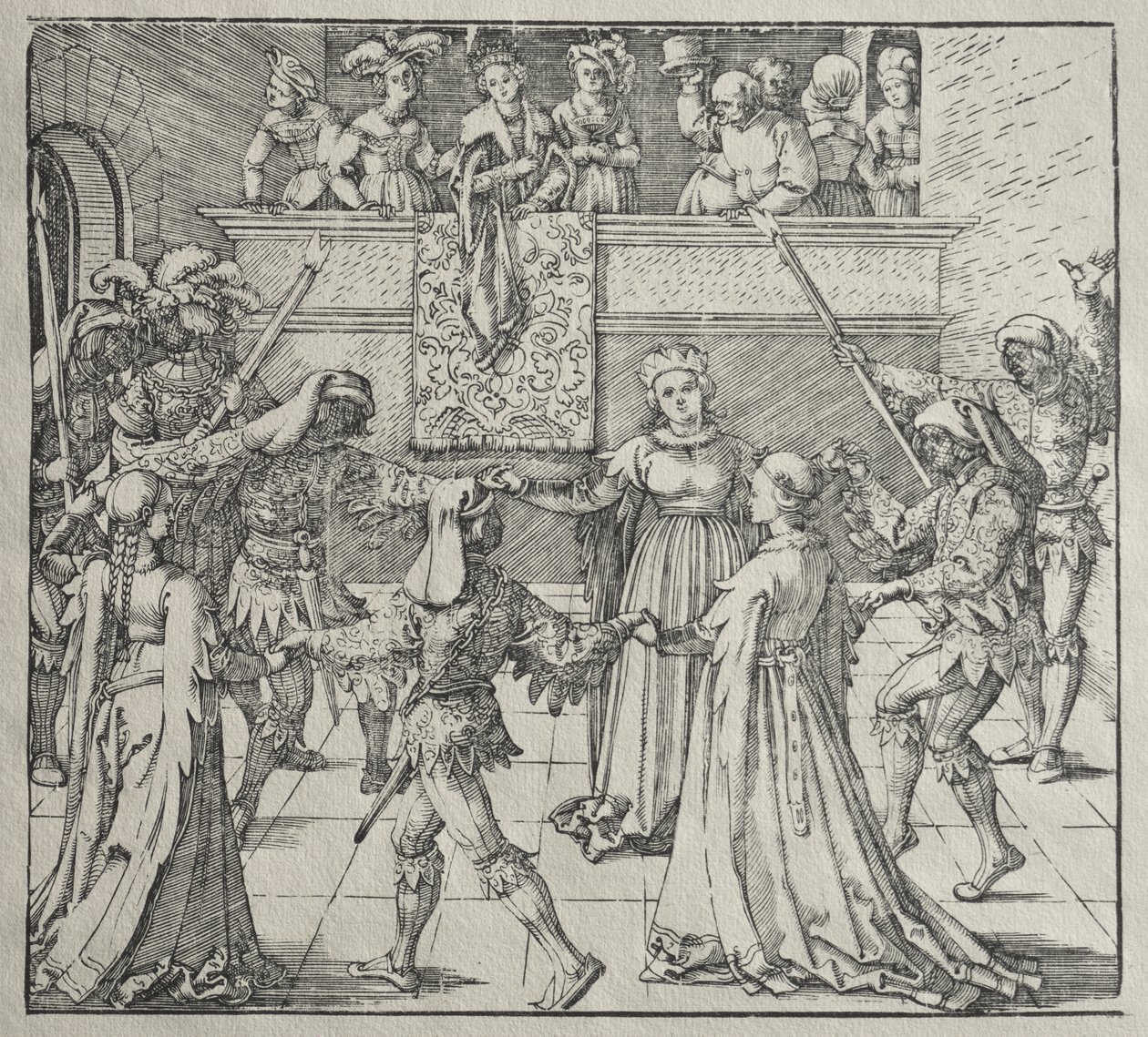 Il ballo in maschera da Albrecht Dürer