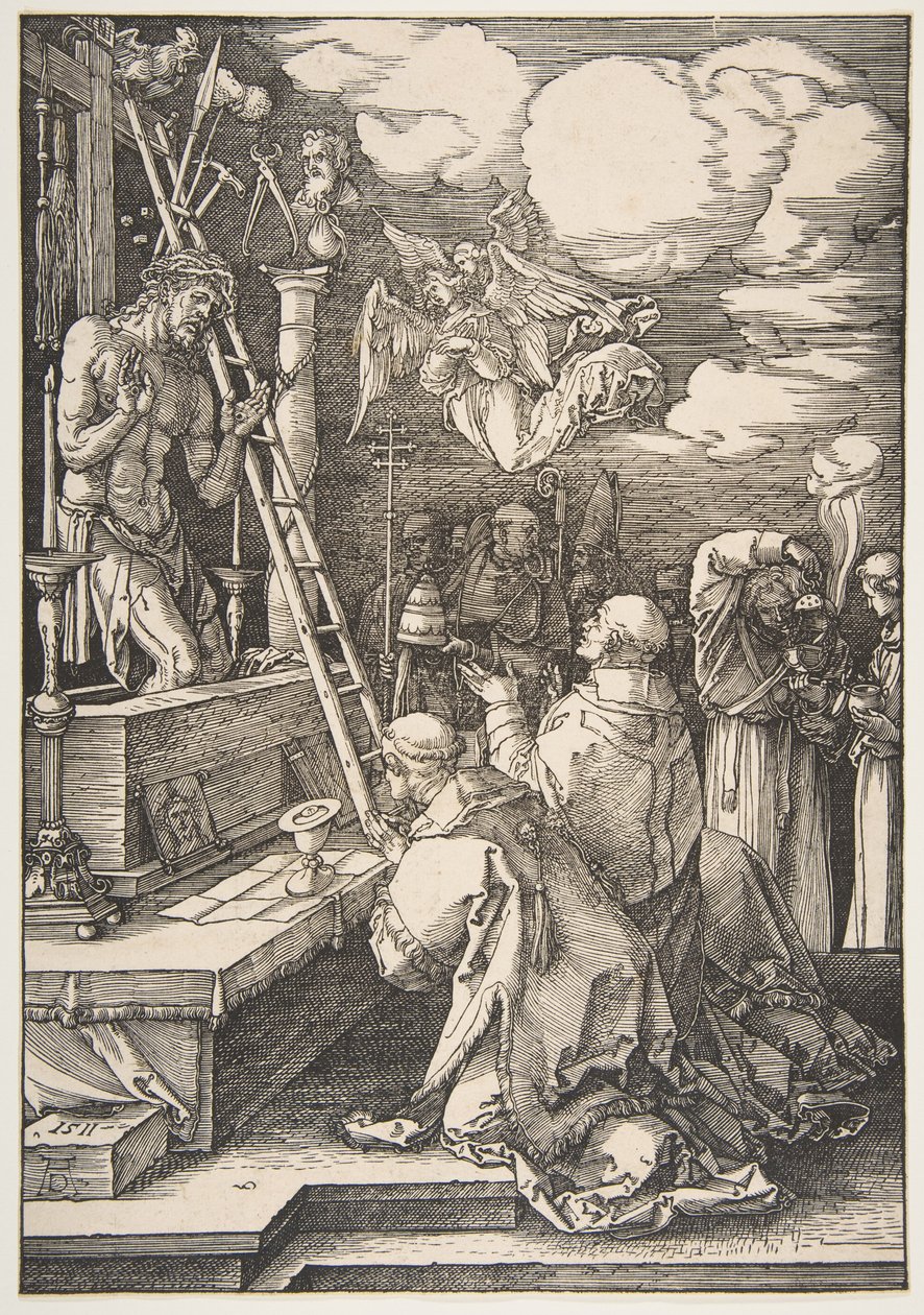 La Messa di San Gregorio da Albrecht Dürer