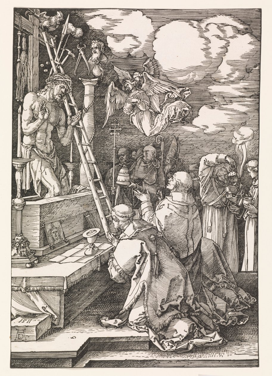 La messa di San Gregorio da Albrecht Dürer