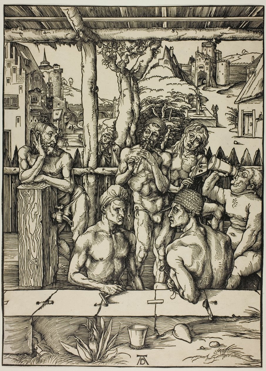 Il Bagno degli Uomini da Albrecht Dürer