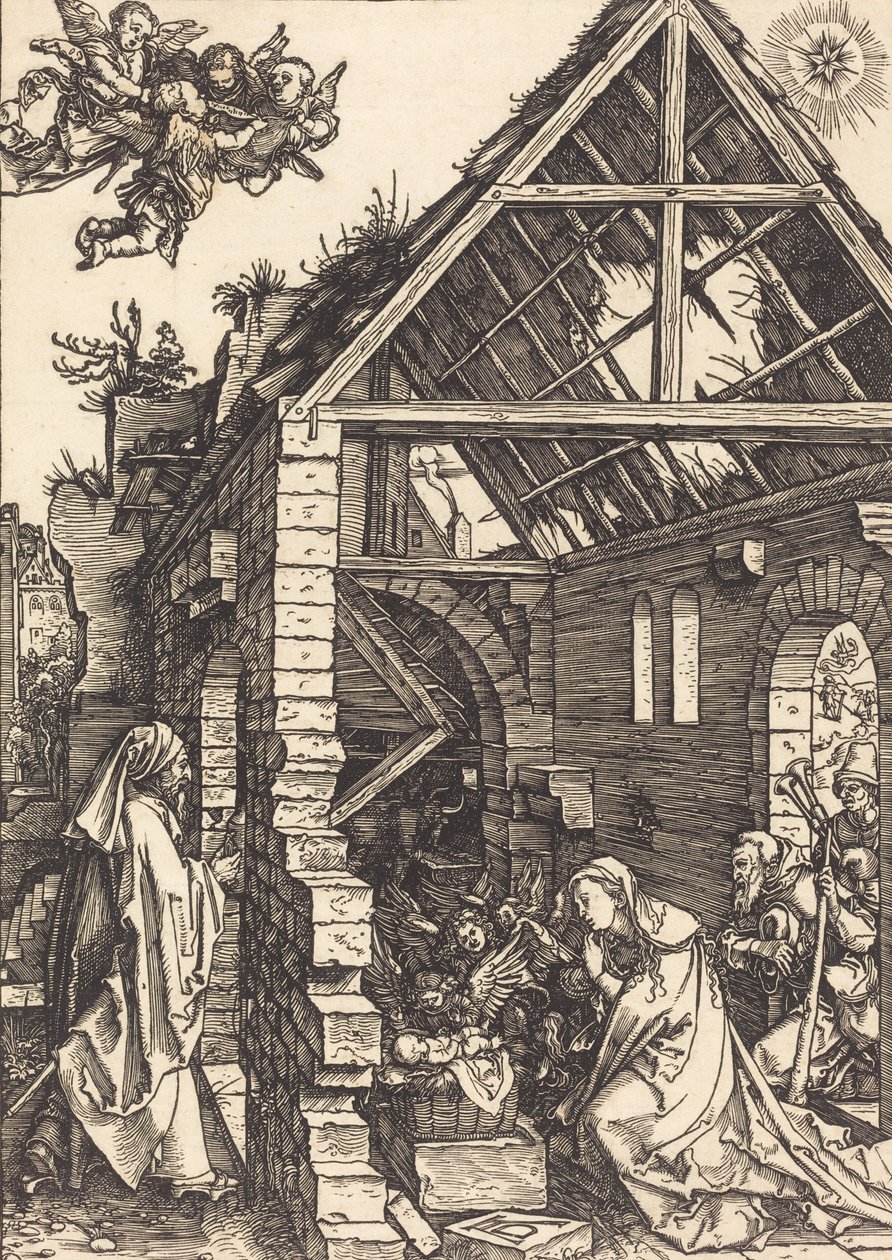 La Natività, c. 1502-1504 da Albrecht Dürer