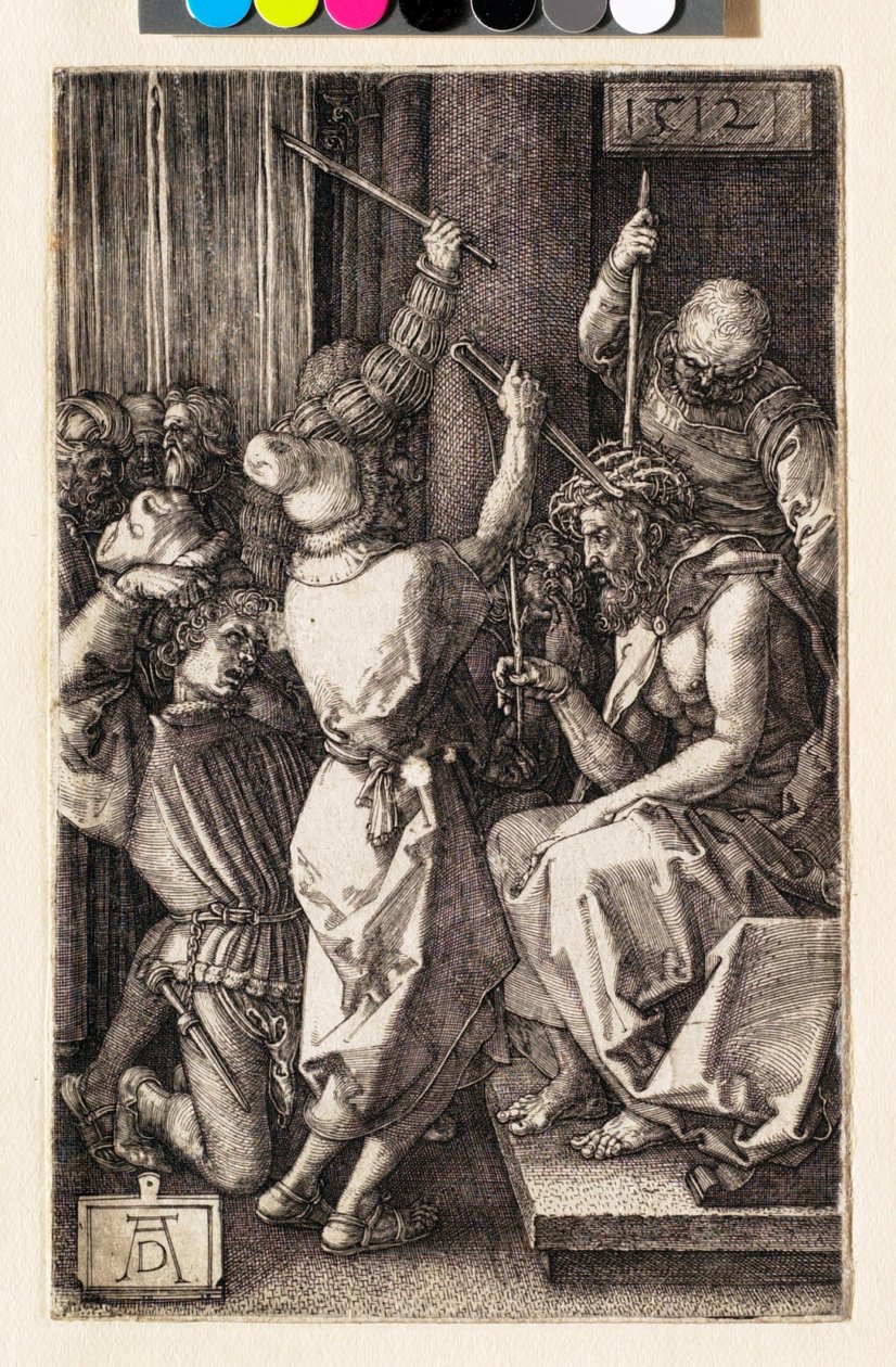 La Passione: Cristo coronato di spine da Albrecht Dürer