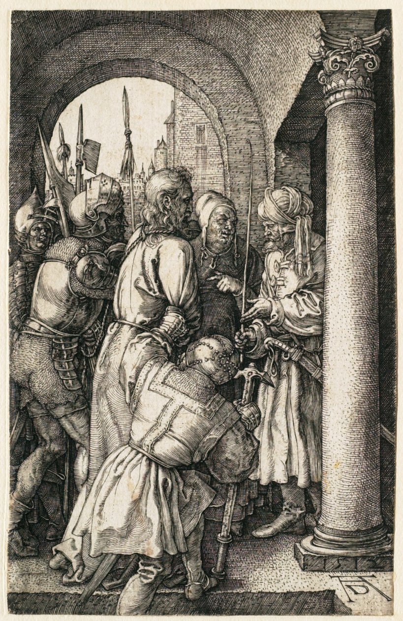 La Passione: Cristo davanti a Pilato da Albrecht Dürer