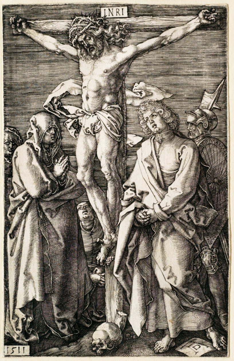 La Passione: Cristo in croce da Albrecht Dürer