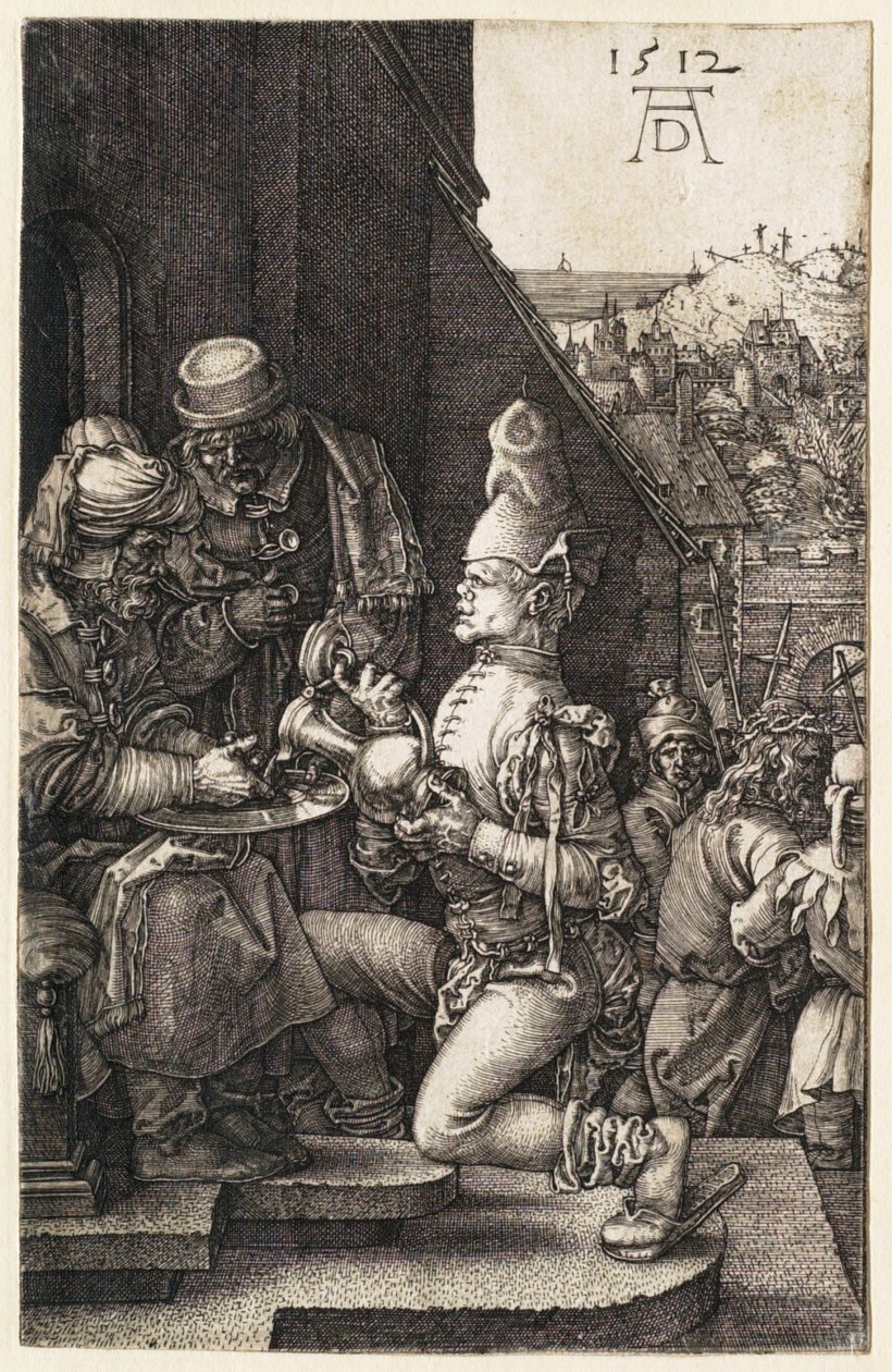 La Passione: Pilato si lava le mani da Albrecht Dürer