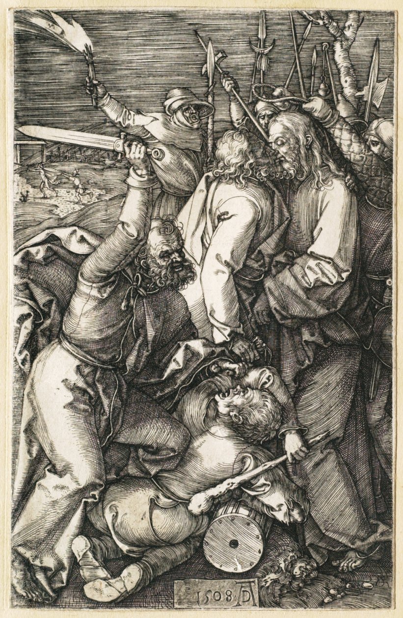 La Passione: il tradimento di Cristo da Albrecht Dürer