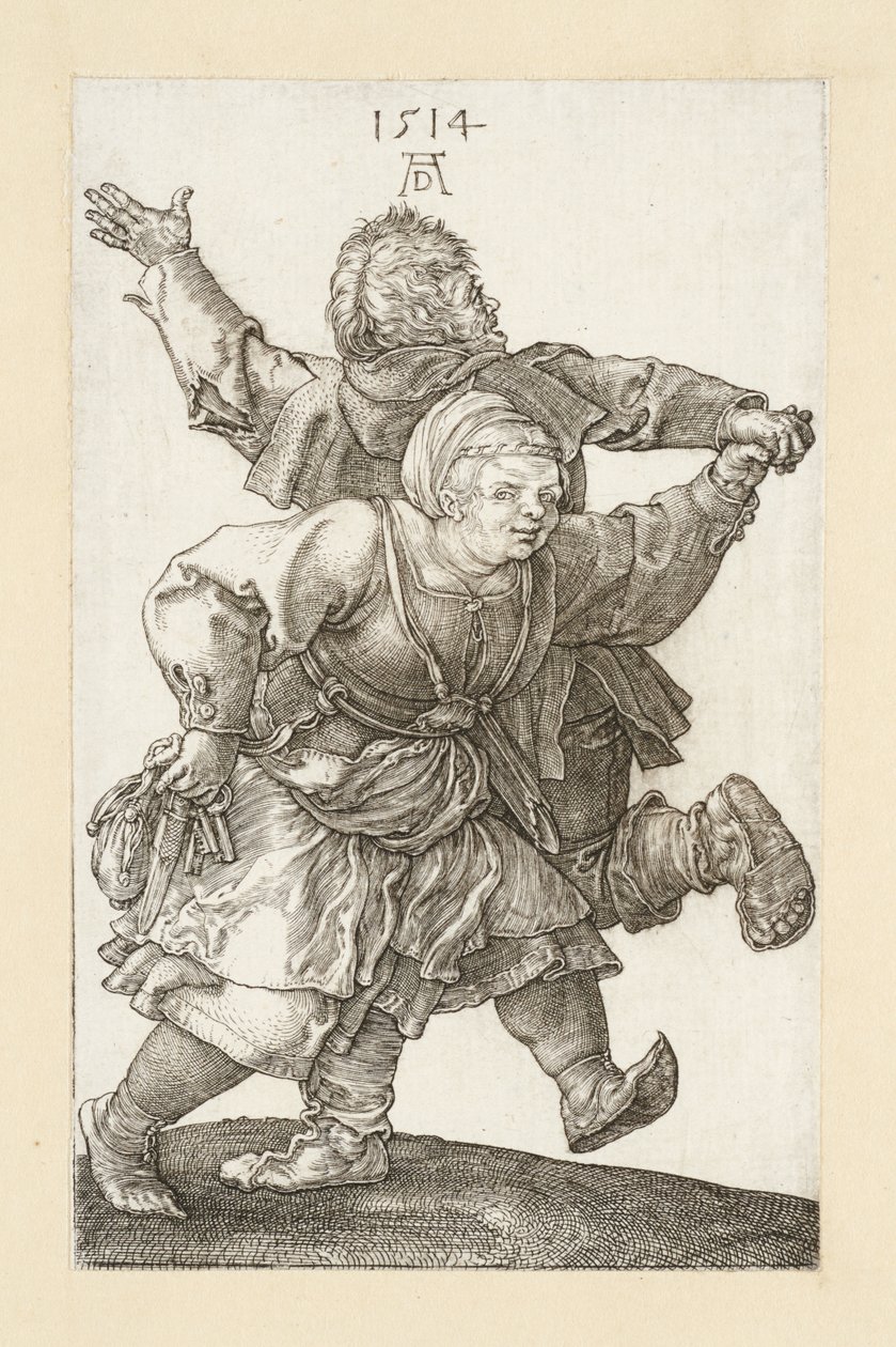 La coppia di contadini danzante da Albrecht Dürer