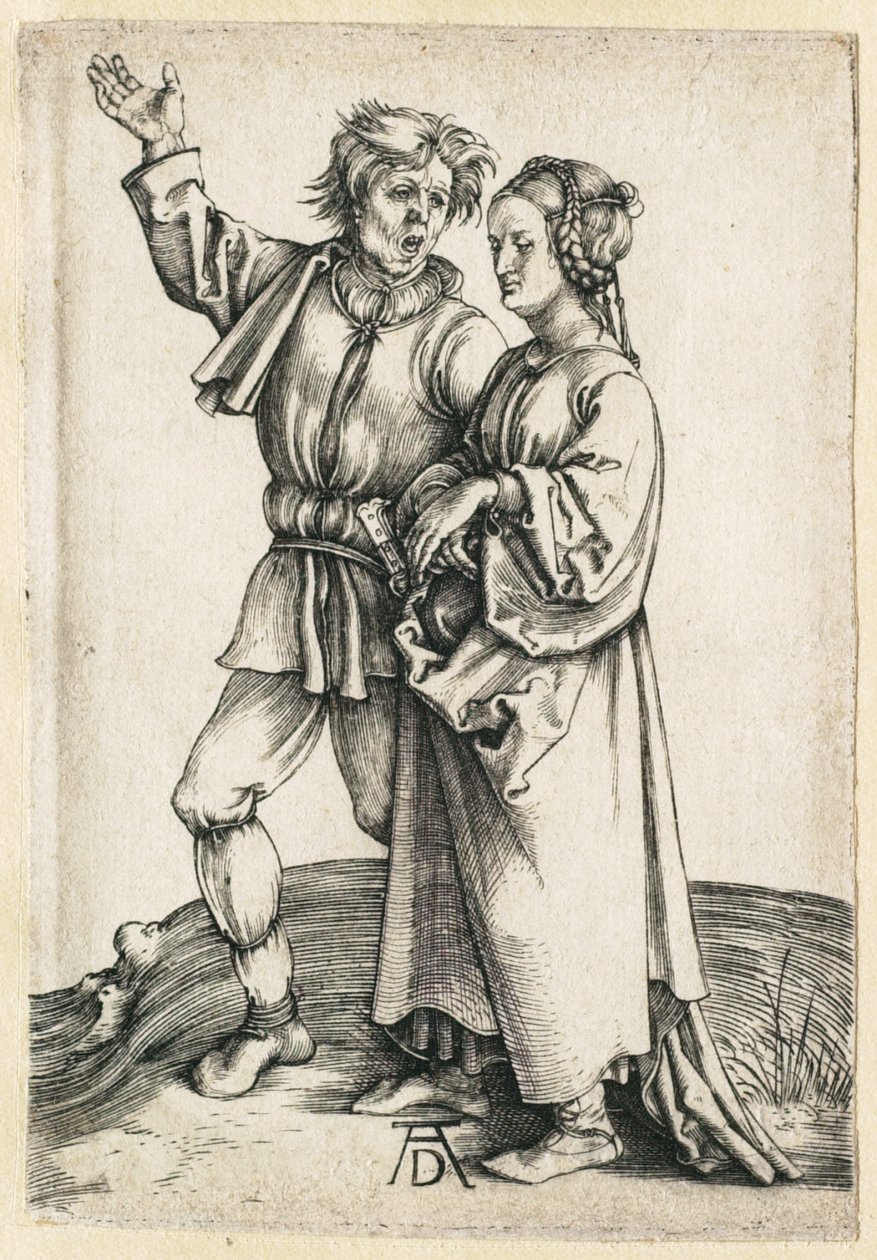 Il contadino e sua moglie da Albrecht Dürer