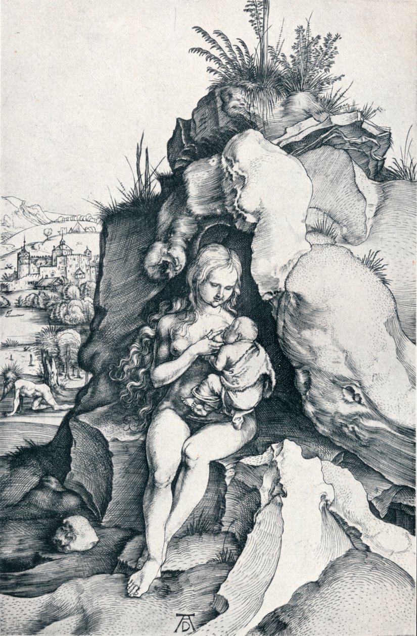 La penitenza di San Giovanni Crisostomo, 1495-1906 da Albrecht Dürer