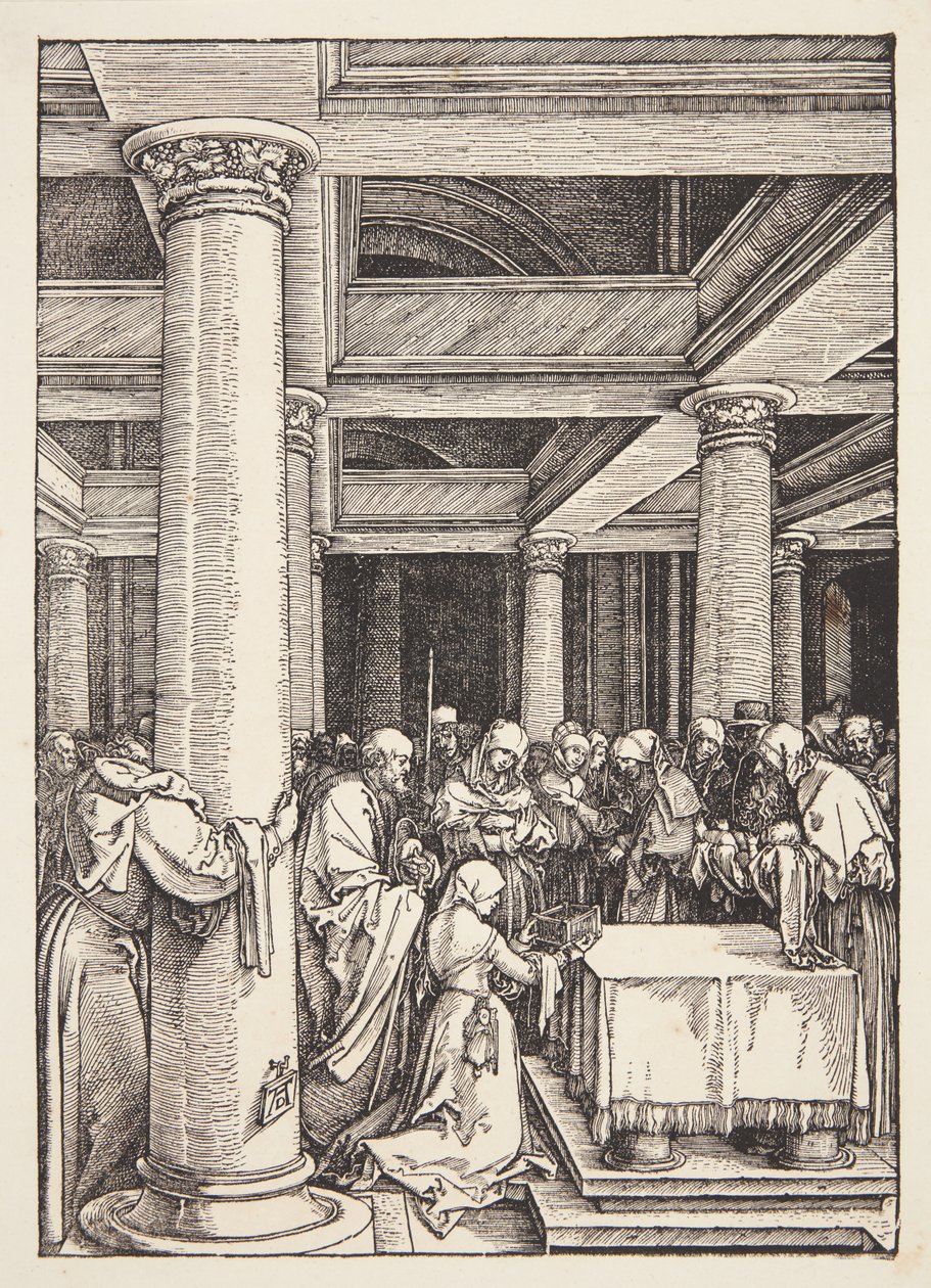 La presentazione al tempio da Albrecht Dürer