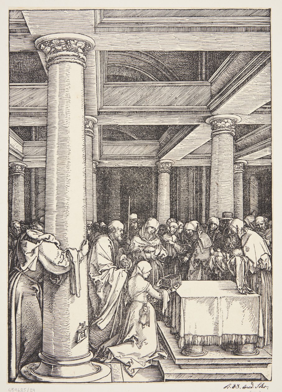 La presentazione al tempio da Albrecht Dürer