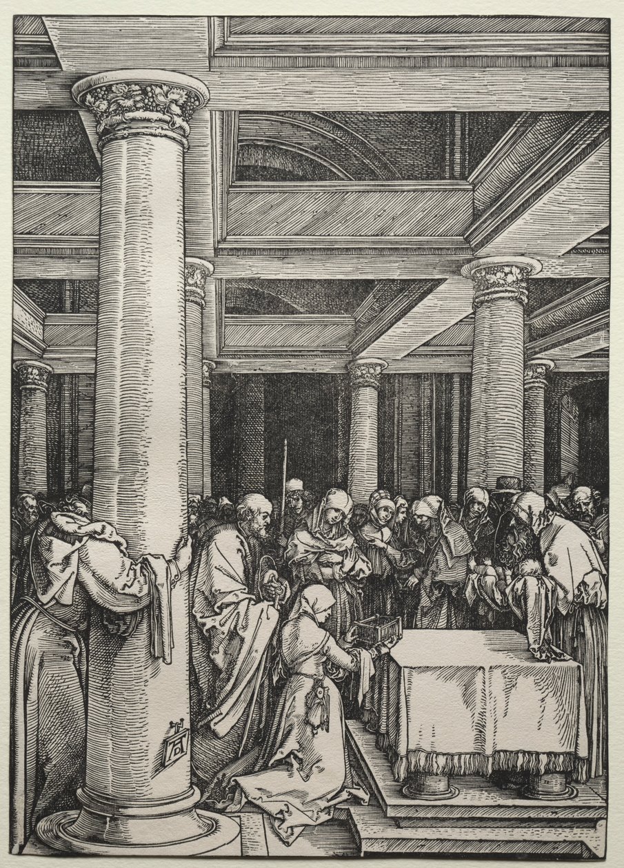 La presentazione di Cristo al Tempio da Albrecht Dürer
