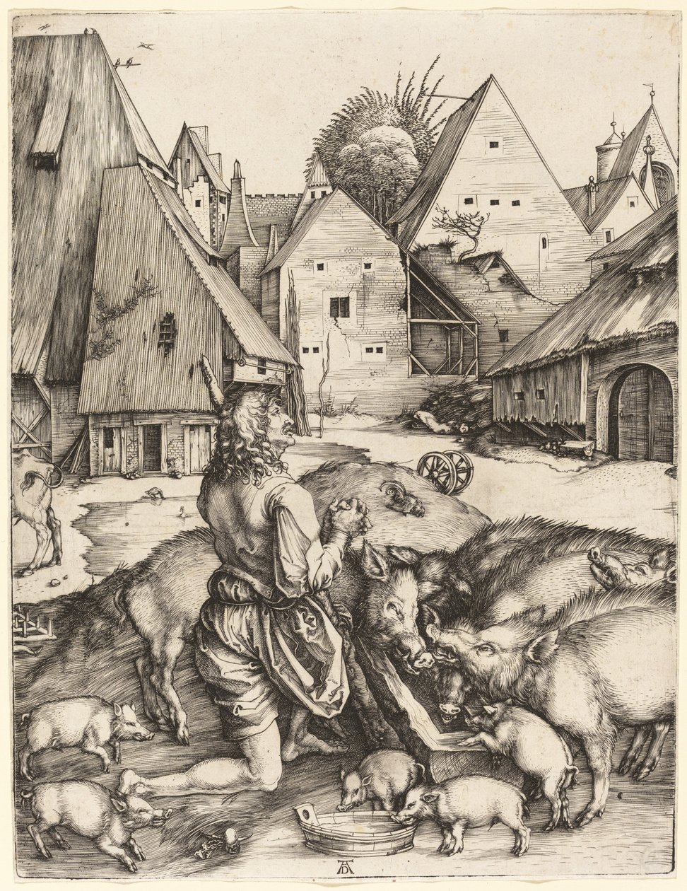 Il figliol prodigo da Albrecht Dürer