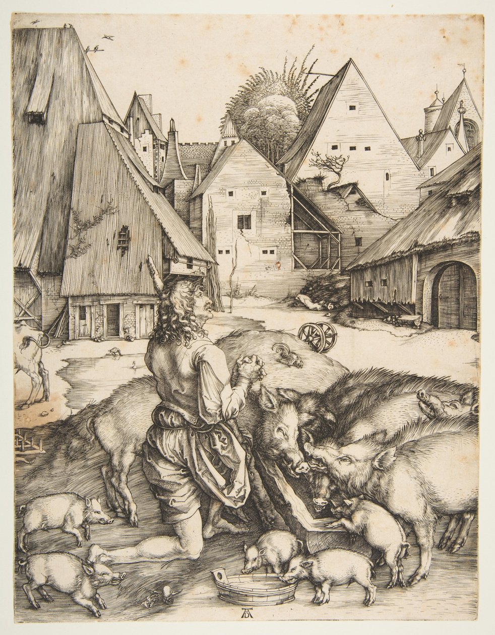 Il figliol prodigo da Albrecht Dürer