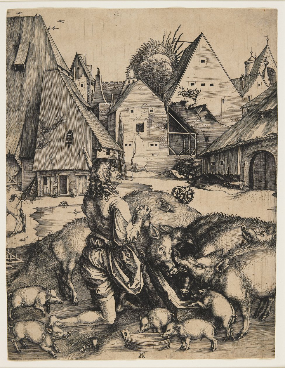 Il figliol prodigo da Albrecht Dürer