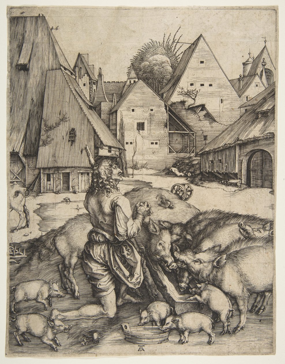 Il figliol prodigo da Albrecht Dürer