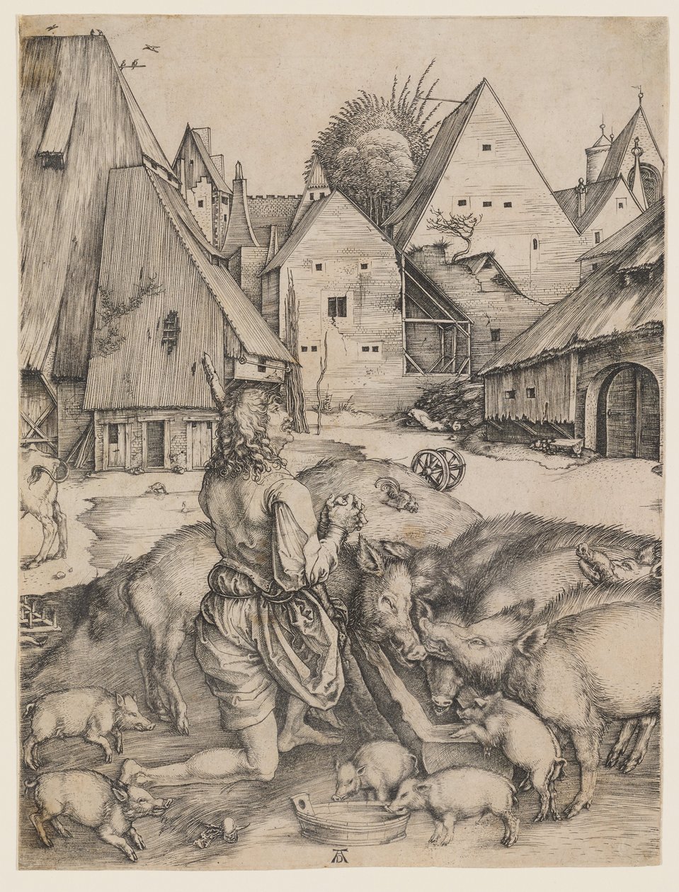 Il figliol prodigo da Albrecht Dürer