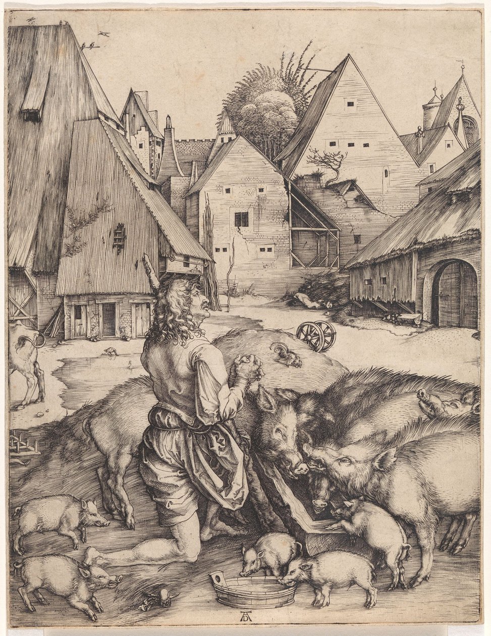 Il figliol prodigo da Albrecht Dürer