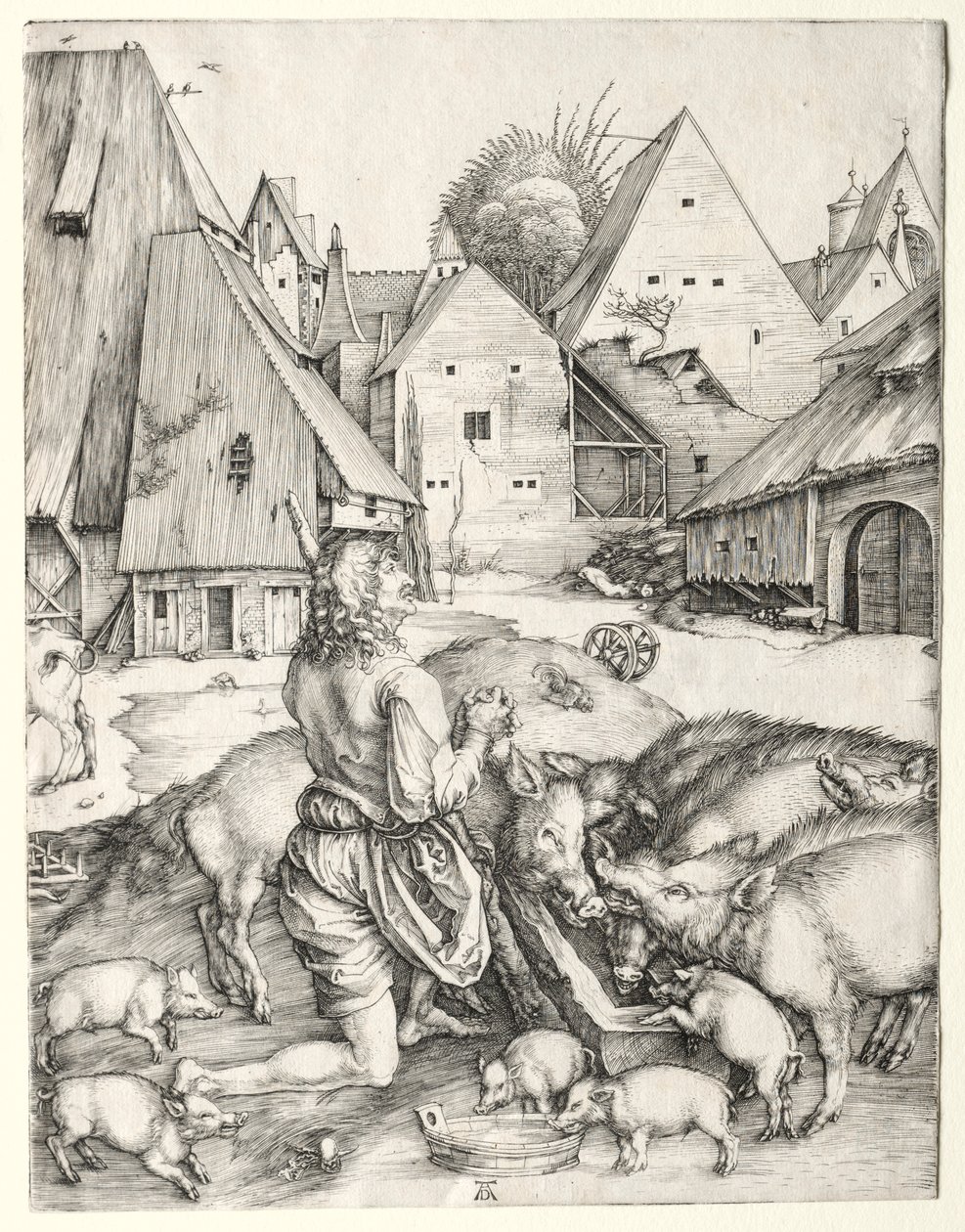 Il figliol prodigo da Albrecht Dürer