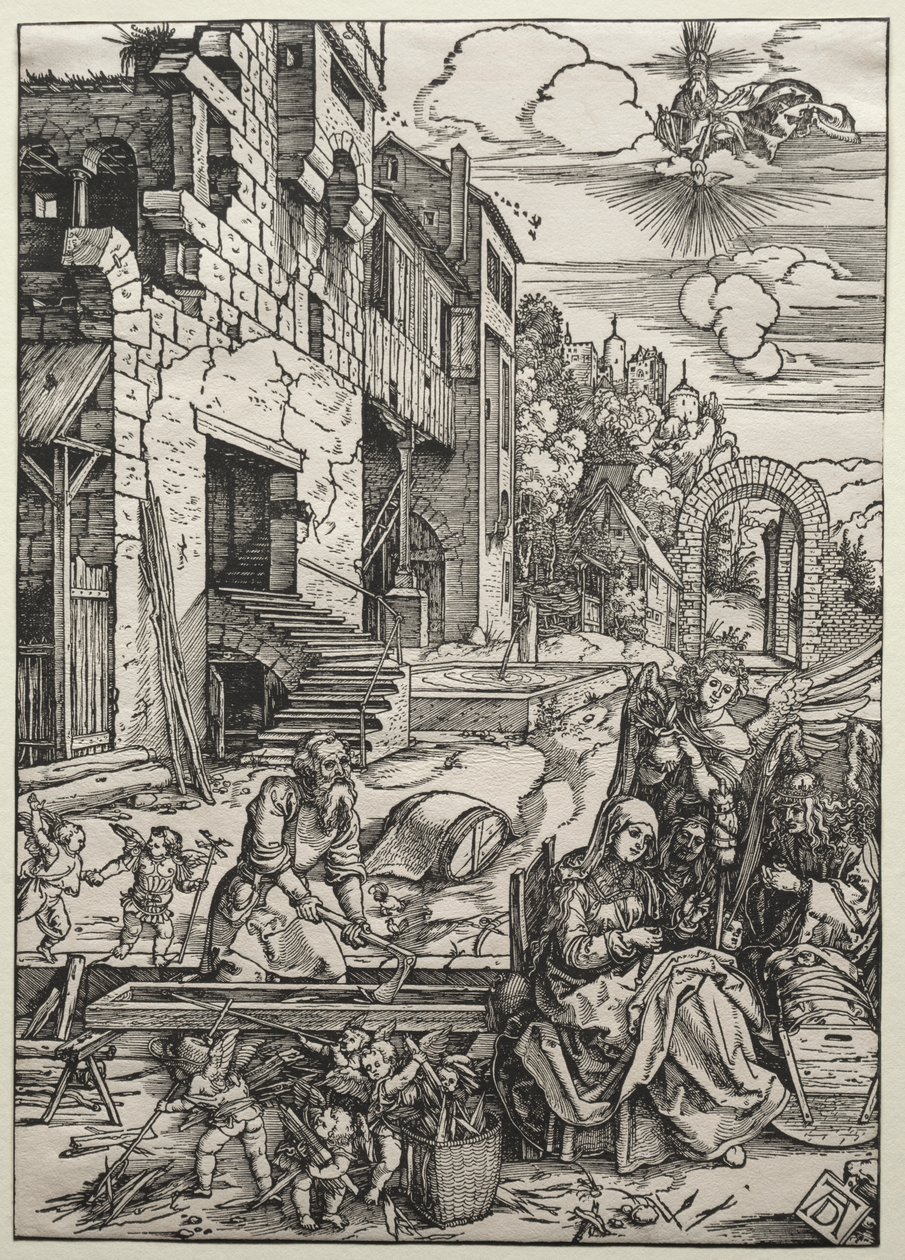 Il riposo in Egitto, c. 1501-1502 da Albrecht Dürer
