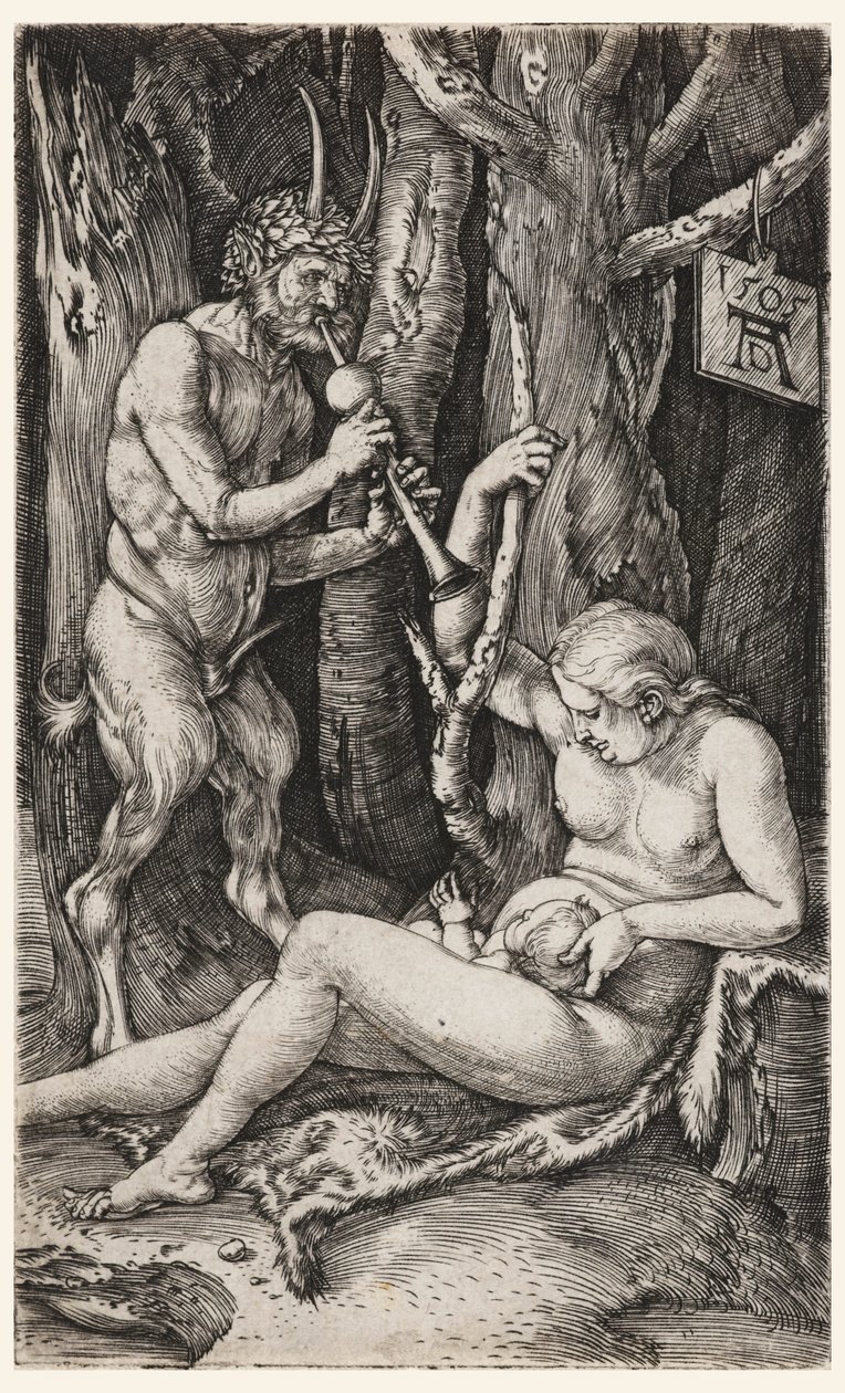 La famiglia del satiro da Albrecht Dürer