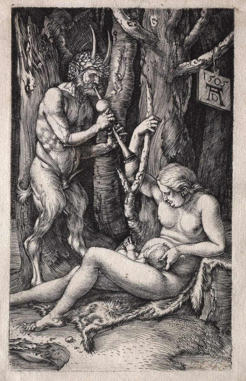 La famiglia del satiro da Albrecht Dürer