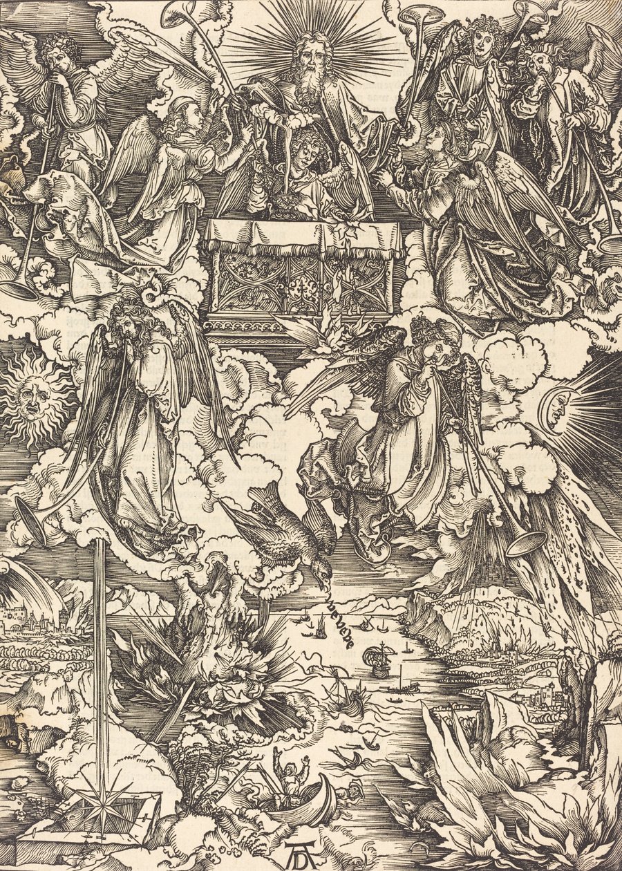 I Sette Angeli con le Trombe da Albrecht Dürer