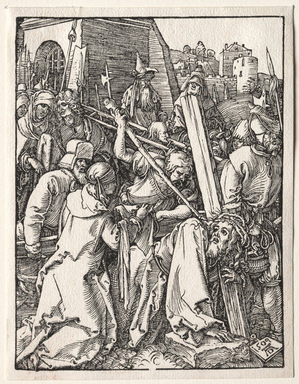 La Piccola Passione: Cristo che porta la croce, 1509 da Albrecht Dürer