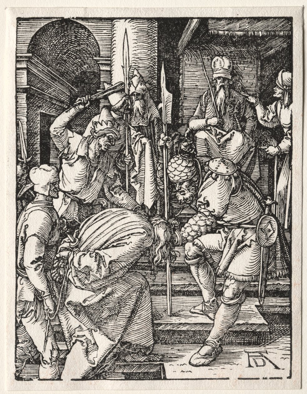 La Piccola Passione: Cristo davanti ad Anna da Albrecht Dürer
